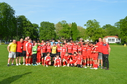 Fussballmannschaft MKS Slawa aus Slawno beim SC Rinteln