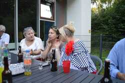 Grillabend mit der Tanzgruppe Gracja und der Bürgermeisterdelegation an der Jugendherberge Hausberge