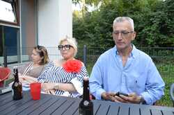 Grillabend mit der Tanzgruppe Gracja und der Bürgermeisterdelegation an der Jugendherberge Hausberge